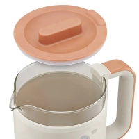 Чайник электрический стеклянный КТ-6695 - 1,3 л