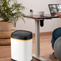 Мусорное ведро сенсорное с крышкой КТ-6022 - 8 л