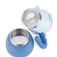 Кофеварка гейзерная для плиты КТ-7151 - 340 мл