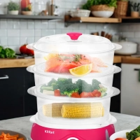 Пароварка электрическая КТ-6453 - 840-1000 Вт Пароварка электрическая КТ-6453 - 840-1000 Вт