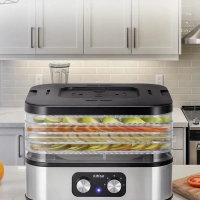 Сушилка для овощей и фруктов элктрическая КТ-4944 - 400 Вт Сушилка для овощей и фруктов элктрическая КТ-4944 - 400 Вт