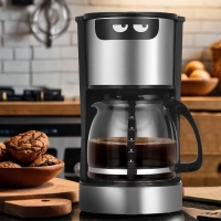 Кофеварка электрическая капельная КТ-7329 - 800 Вт - 1,5 л