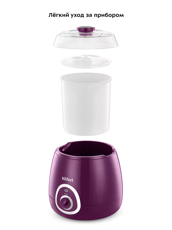 Йогуртница с баночкой электрическая КТ-6398 - 15 Вт