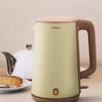 Чайник электрический металлический КТ-6688 - 1.7 л Чайник электрический металлический КТ-6688 - 1.7 л