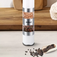 Мельница для специй ручная для соли и перца КТ-6008