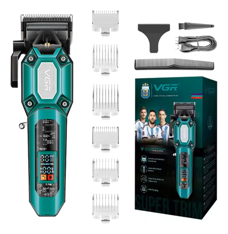 Машинка для стрижки волос VGR V-600 Черная