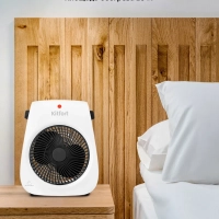 Обогреватель электрический тепловентилятор КТ-2702 - 2000 Вт Обогреватель электрический тепловентилятор КТ-2702 - 2000 Вт