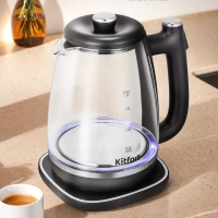 Чайник электрический стеклянный КТ-6728 - 1,8 л