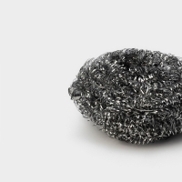 Губка для посуды Доляна, металлическая, спираль, 7&times;7&times;3,5 см
