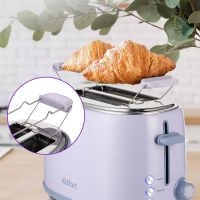 Тостер для хлеба с поддоном КТ-6215 - 980 Вт