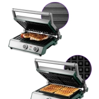 Электрогриль и вафельница КТ-3632 (2 в 1) - 2200 Вт