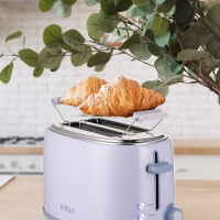 Тостер для хлеба с поддоном КТ-6215 - 980 Вт