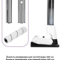 Электрошвабра беспроводная КТ-5174 - 40 Вт Электрошвабра беспроводная КТ-5174 - 40 Вт