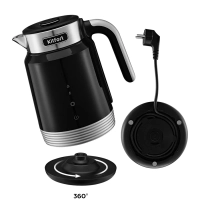 Чайник электрический металлический КТ-6648 - 1.7 л Чайник электрический металлический КТ-6648 - 1.7 л