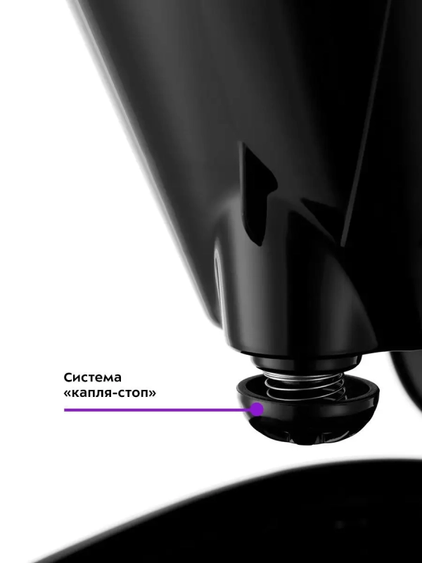 Кофеварка капельная электрическая КТ-727 - 900 Вт - 1.5 л
