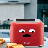 Тостер для хлеба с поддоном КТ-6218 - 870 Вт