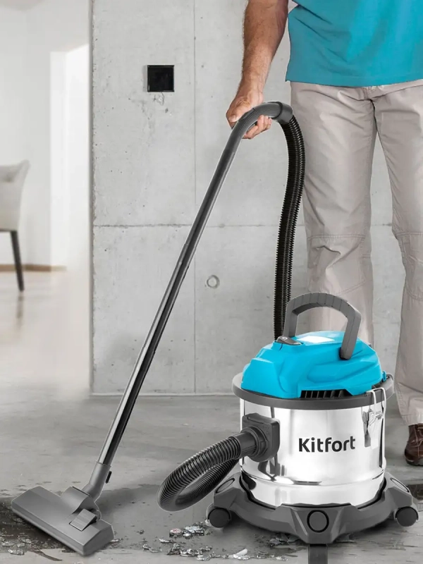 Строительный пылесос хозяйственный КТ-547 - 1000 Вт