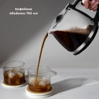 Кофемашина автоматическая капельная КТ-7364 - 680 Вт