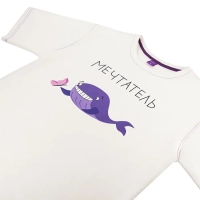 Футболка белая КТ-9852