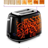 Тостер для хлеба с поддоном для крошек КТ-6464 - 920-1080 Вт