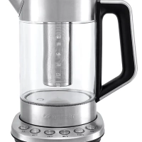 Чайник электрический стеклянный с подсветкой КТ-622 - 1.7 л