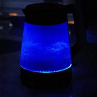 Чайник электрический стеклянный с подсветкой КТ-6710 - 1,7 л Чайник электрический стеклянный с подсветкой КТ-6710 - 1,7 л