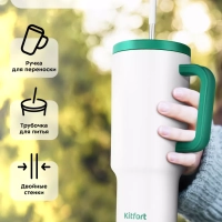 Термокружка для кофе и чая КТ-1247 Термокружка для кофе и чая КТ-1247