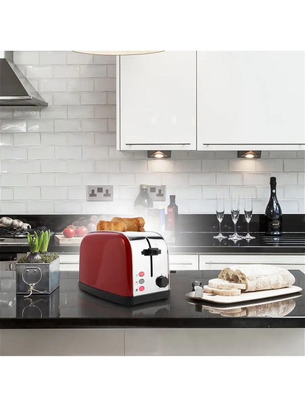 Тостер для хлеба с поддоном КТ-2014 2 слота