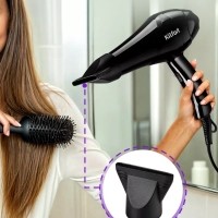 Фен для волос КТ-3204 - 1200 Вт - 2 скорости