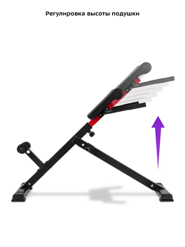 Тренажер для спины и гиперэкстензии КТ-6095 Тренажер для спины и гиперэкстензии КТ-6095