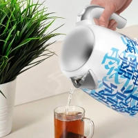 Чайник электрический металлический КТ-6772 - 1,7 л Чайник электрический металлический КТ-6772 - 1,7 л