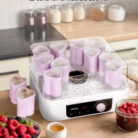 Йогуртница с баночками электрическая КТ-6396 - 260 Вт Йогуртница с баночками электрическая КТ-6396 - 260 Вт