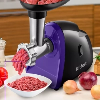 Мясорубка электрическая с насадками КТ-2118 - 350 Вт