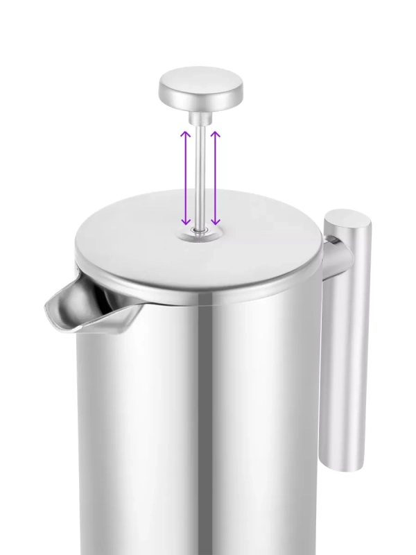 Френч-пресс 1000 мл заварочный чайник КТ-1255