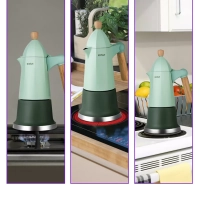 Кофеварка гейзерная для газовой плиты КТ-7154 - 350 мл