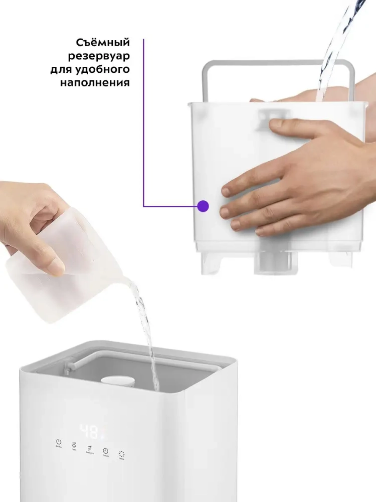 Увлажнитель воздуха для дома КТ-2809 - 30 Вт