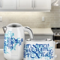 Чайник электрический металлический КТ-6772 - 1,7 л Чайник электрический металлический КТ-6772 - 1,7 л