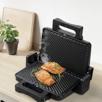 Электрогриль для дома со съемными панелями КТ-3698 - 2000 Вт