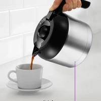 Кофеварка капельная электрическая КТ-752 - 900 Вт - 1.25 л