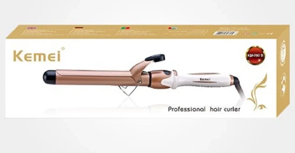 Плойка для укладки волос KM-760A