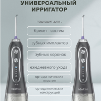 Ирригатор для зубов портативный с насадками