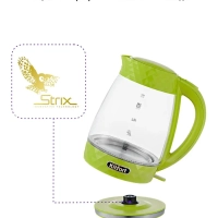 Чайник электрический стеклянный с подсветкой КТ-6123 - 2 л