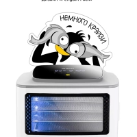 Сушилка для овощей и фруктов электрическая КТ-4906 - 400 Вт