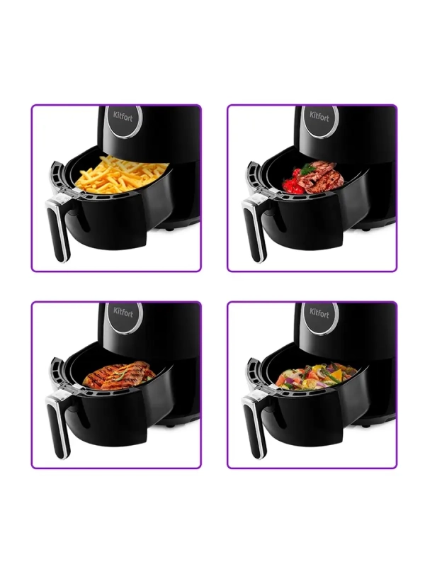 Аэрогриль электрический КТ-2234 - 2.3 л - 1350 Вт