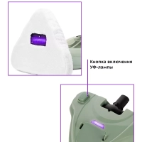 Паровая швабра с насадками КТ-1076 (2 в 1) - 1300 Вт