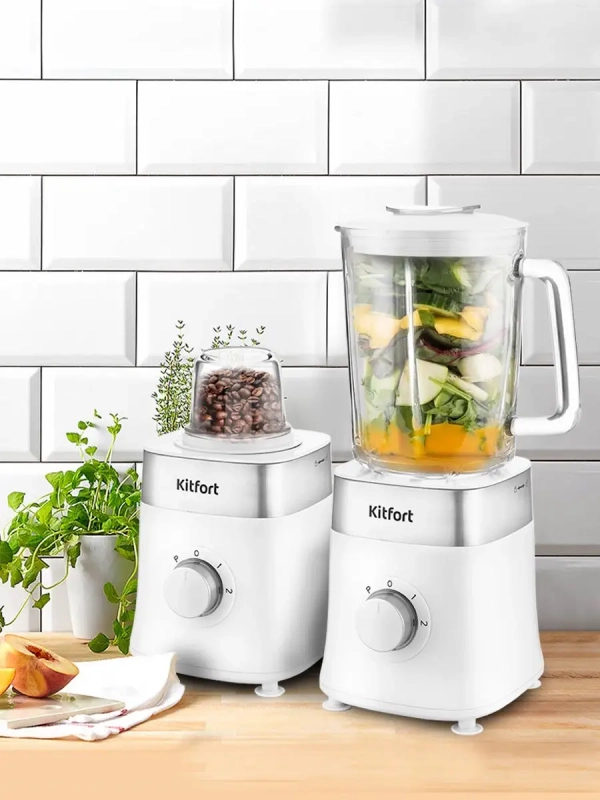 Блендер стационарный с чашей КТ-3030 (3 в 1) - 800 Вт