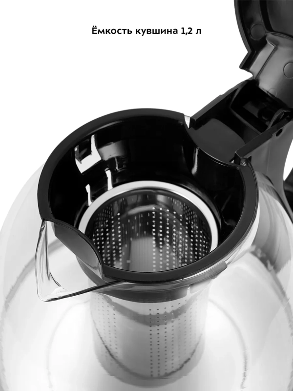 Чайный набор чайник электрический КТ-6180 - 2 л