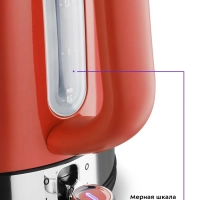 Чайник электрический металлический КТ-6147 - 1.7 л