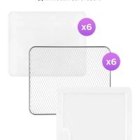 Сушилка для для овощей и фруктов КТ-4948 - 370-450 Вт