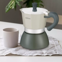 Кофеварка гейзерная для плиты КТ-7150 - 190 мл